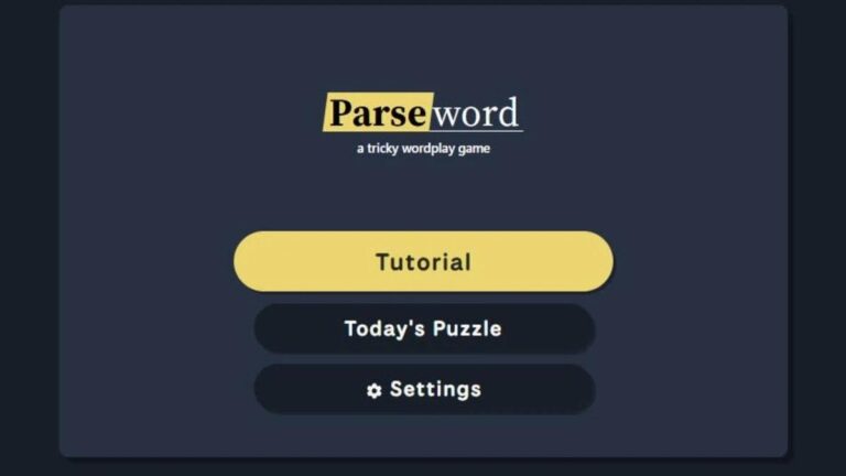 Создатель Wordle выпустил новую головоломку Parseword — и она сложнее оригинала