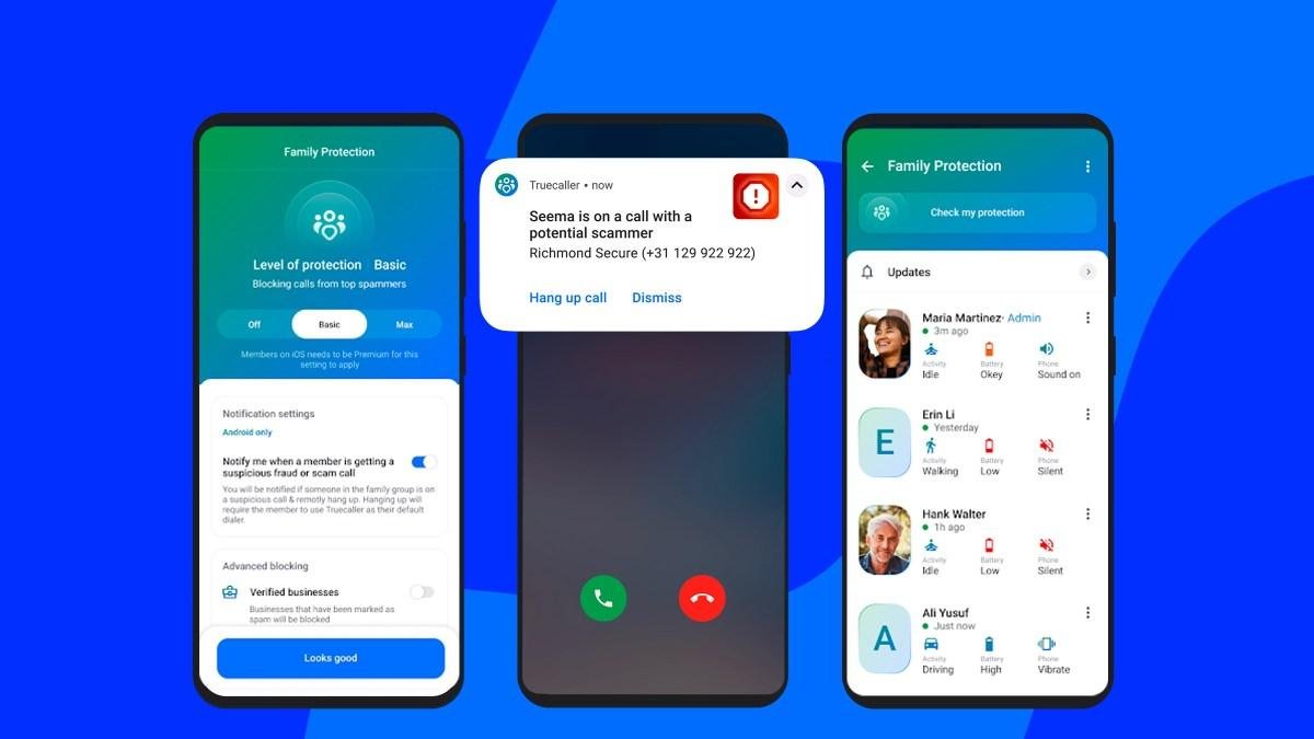 Truecaller запустил семейную защиту: админ может удаленно завершать мошеннические звонки