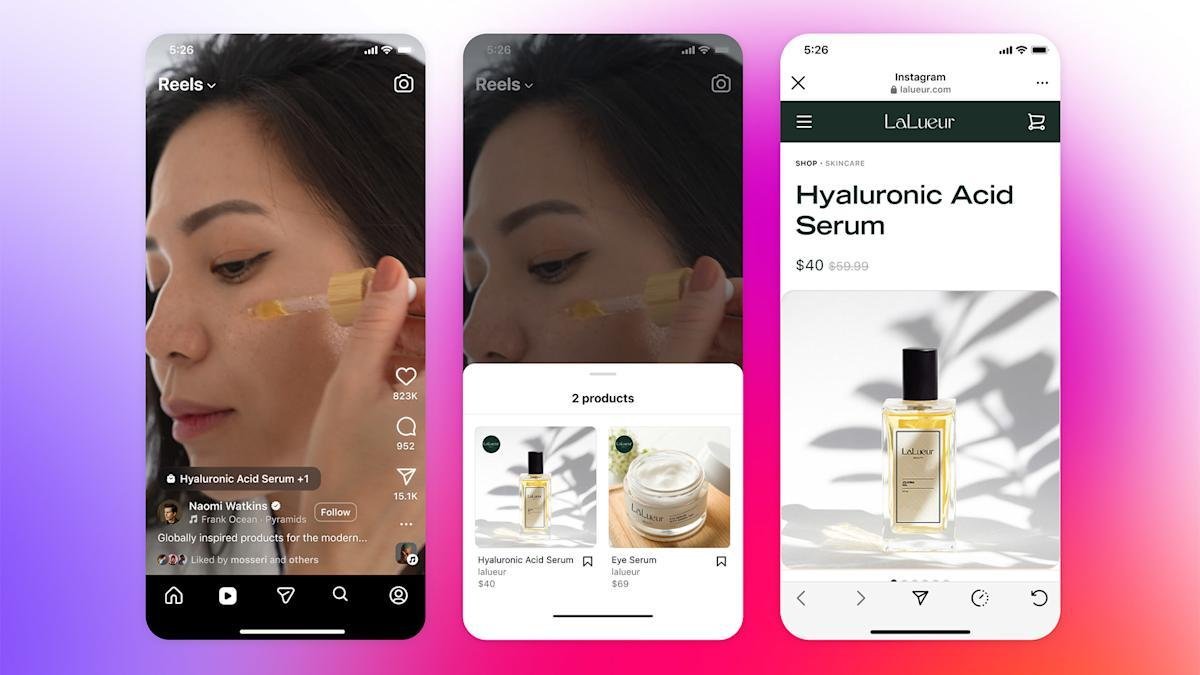 Meta* разрешила блогерам превращать Reels в магазин с товарами