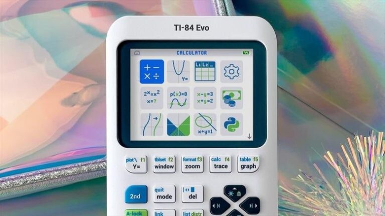 Texas Instruments представила TI-84 Evo: новый графический калькулятор без отвлекающих факторов