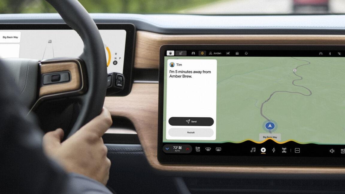 Rivian Assistant: новый бортовой ИИ-помощник в обновлении софта для электромобилей