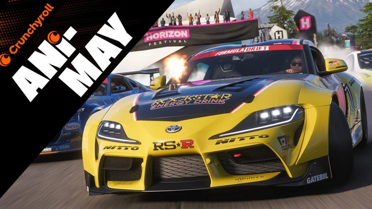 Forza Horizon 6 и Crunchyroll раздают подписчикам бесплатный автомобиль в игре