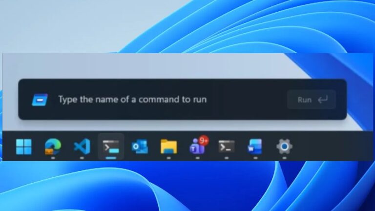 Microsoft представила обновлённое меню «Выполнить» в Windows 11 с тёмной темой