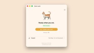 Cats Lock: приложение для Mac защищает клавиатуру от кошачьего саботажа