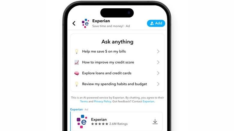 Snapchat запускает рекламных AI-агентов от брендов