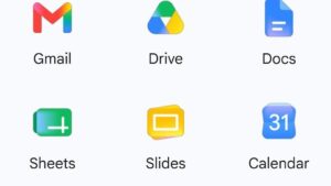 Google обновила иконки всех сервисов Workspace с новыми градиентами