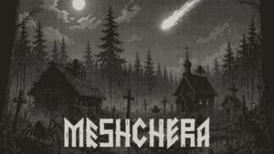 Meshchera: атмосферная игра-три-в-ряд для Playdate с призрачным болотом
