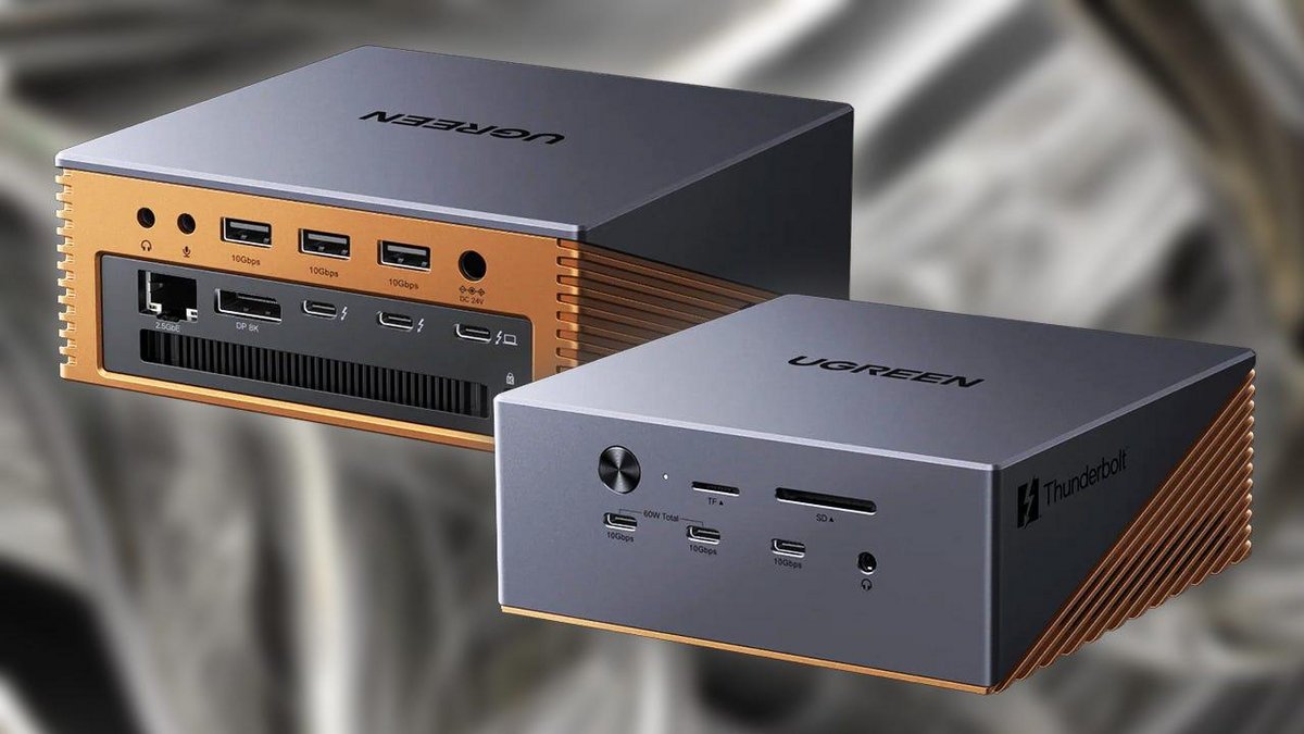 UGREEN Maxidok: гигантский Thunderbolt 5 док с 17 портами и поддержкой трёх мониторов